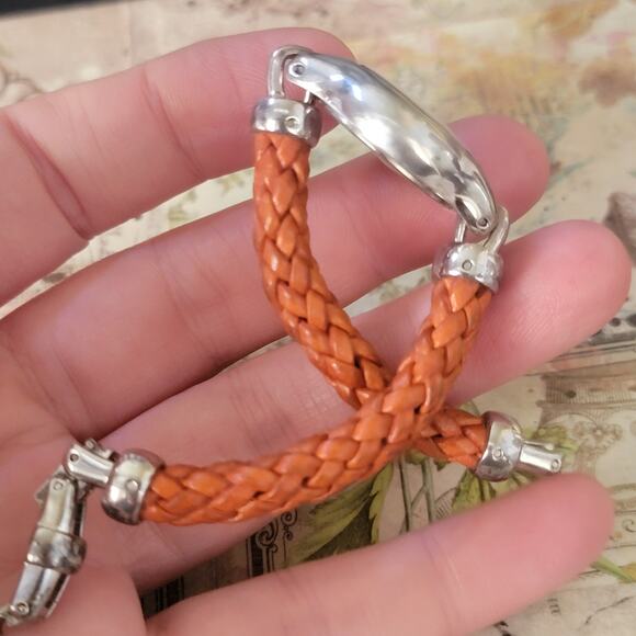 Vintage Watches Ecclissi Sterling Silver Quartz Watch White Dial Japan Movt - Picture 4 of 10